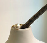 Elly’s 9.9mm Akoya Ivory ocean pearl Ring: Extreme luster mirrored, s925 silver adjustable ring. Pearl Jewelry Idea. high quality ivory ocean pearl ring for her