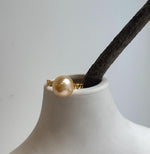 Elly’s 10.5mm South sea ultra gold ocean pearl Ring: Extreme luster, S925 silver with gold plated adjustable minimalist Ring. daily office golden pearl ring for her