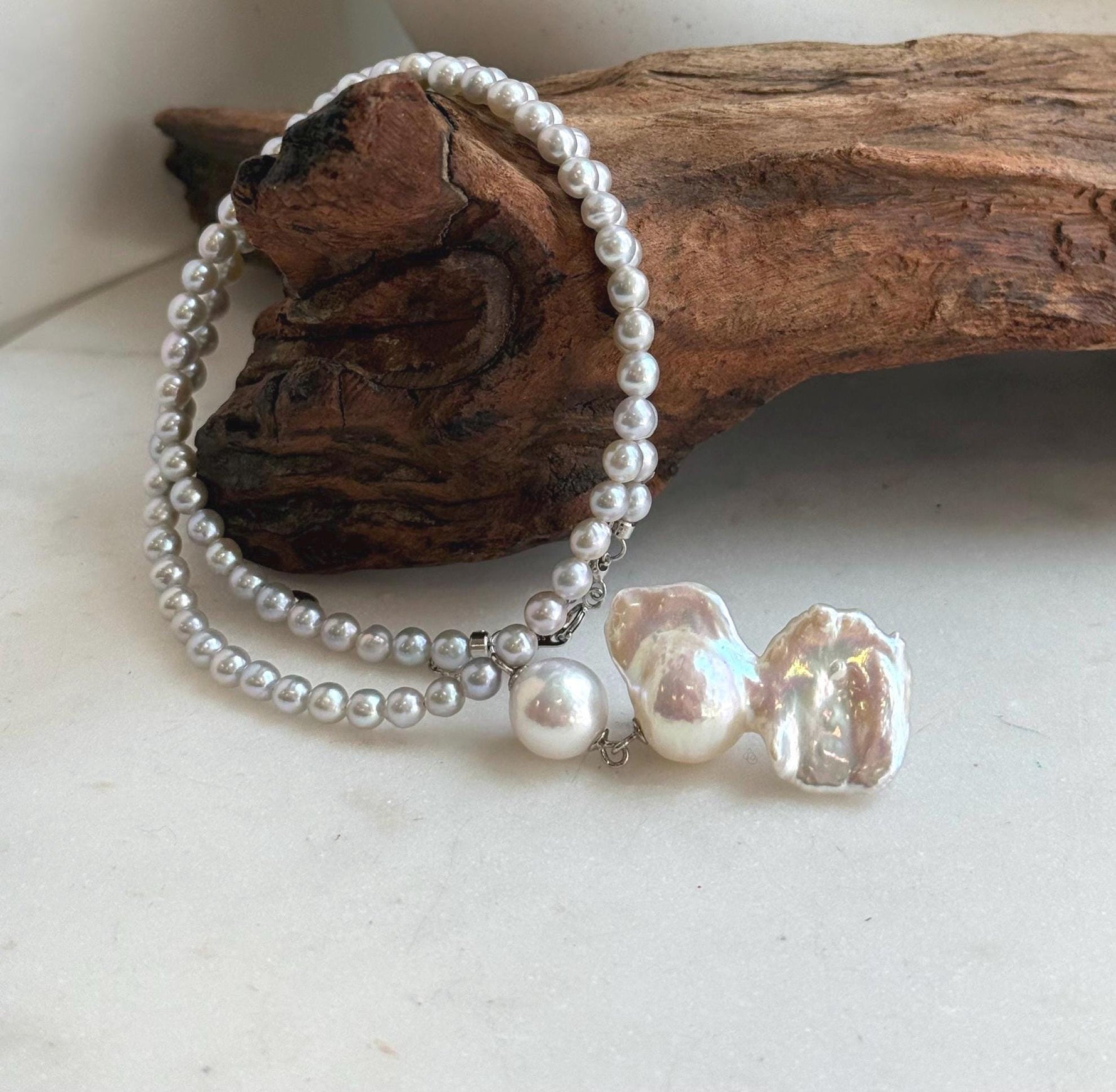 cool fancy baroque pearl pendant