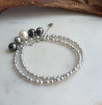 black ocean pearls necklace strand