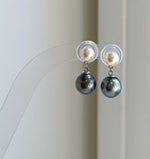 daily office pearl earrings