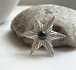 Elly’s Tahitian ocean Pearl Star Brooch Pendant 2in1: extreme luster mirrored,9.1mm,4.7cm dia.daily office brooch for her
