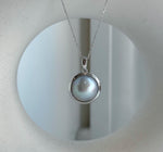 Mabe pearl pendant