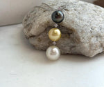 tri south sea ocean pearls pendant for her birthday