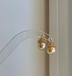 south sea champagne gold ocean pearls cool earrings for her