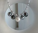 black ocean pearls necklace strand