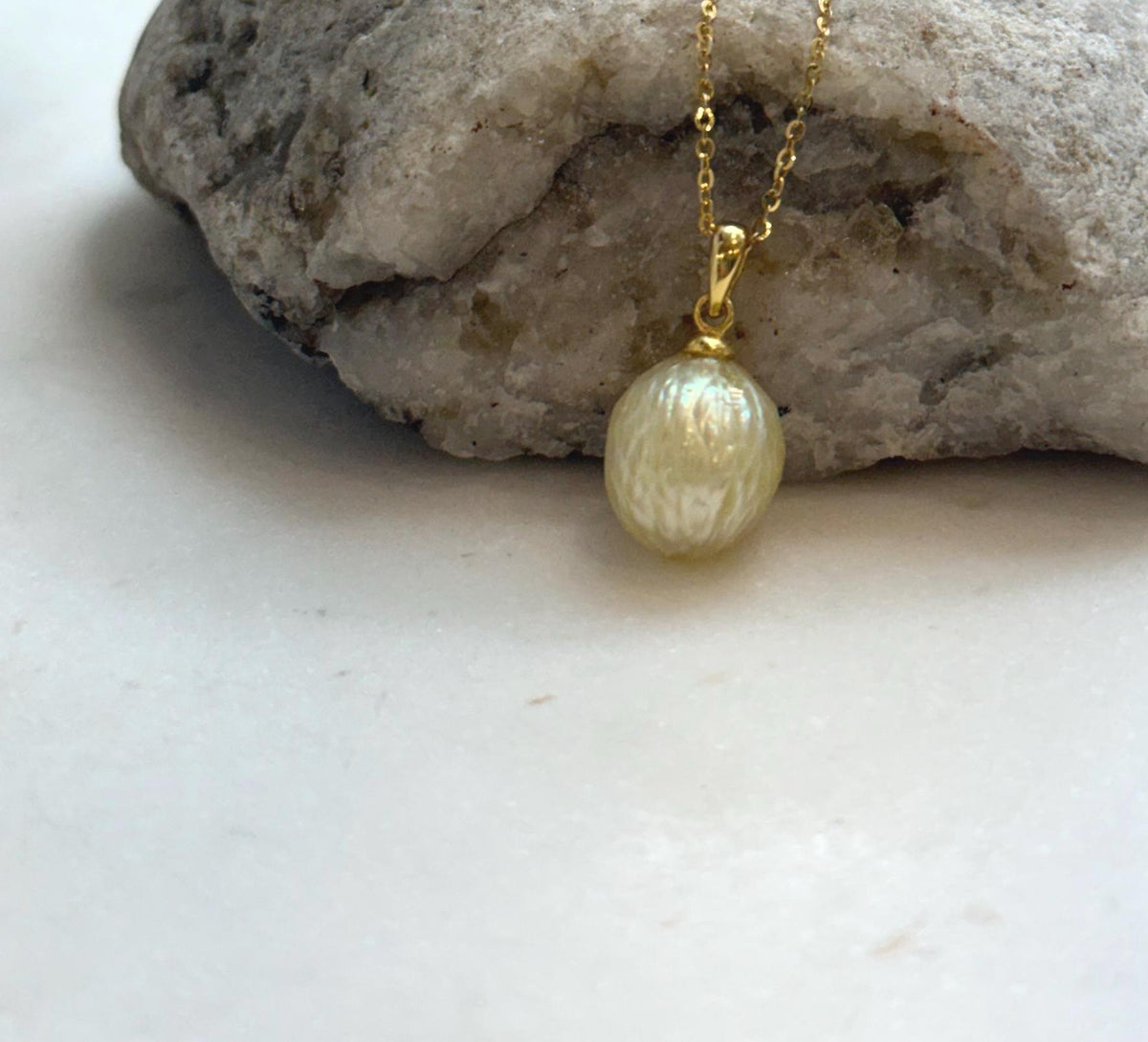 south sea golden carved ocean pearl s925 silver pendant for her
