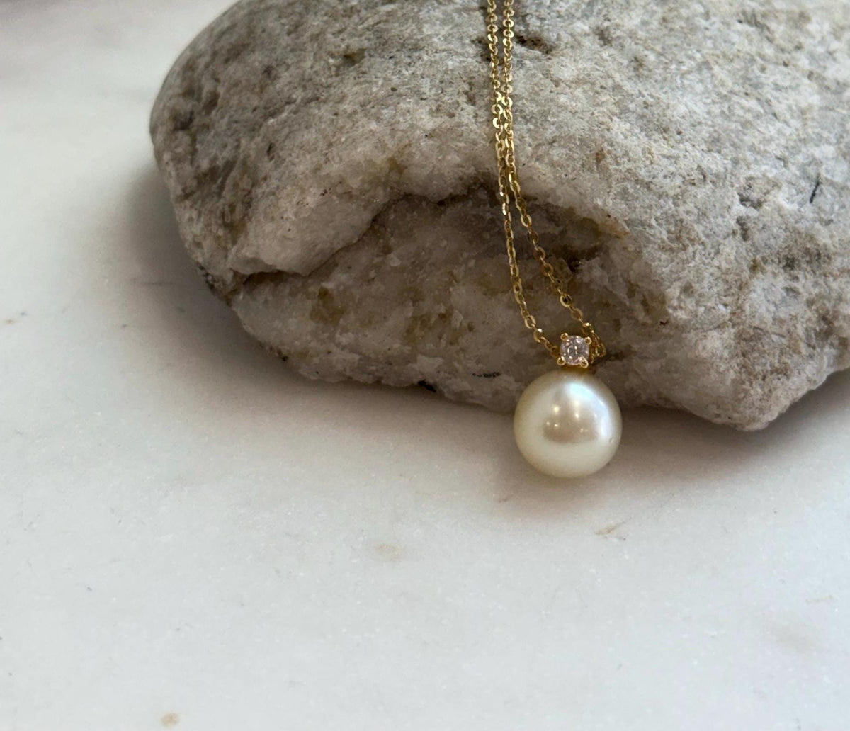 Elly’s 10.8mm South Sea Golden Ocean Pearl Pendant: Extreme luster, 1.4cm high, S925 Silver Vintage pendant. high quality golden ocean pearl pendant for her