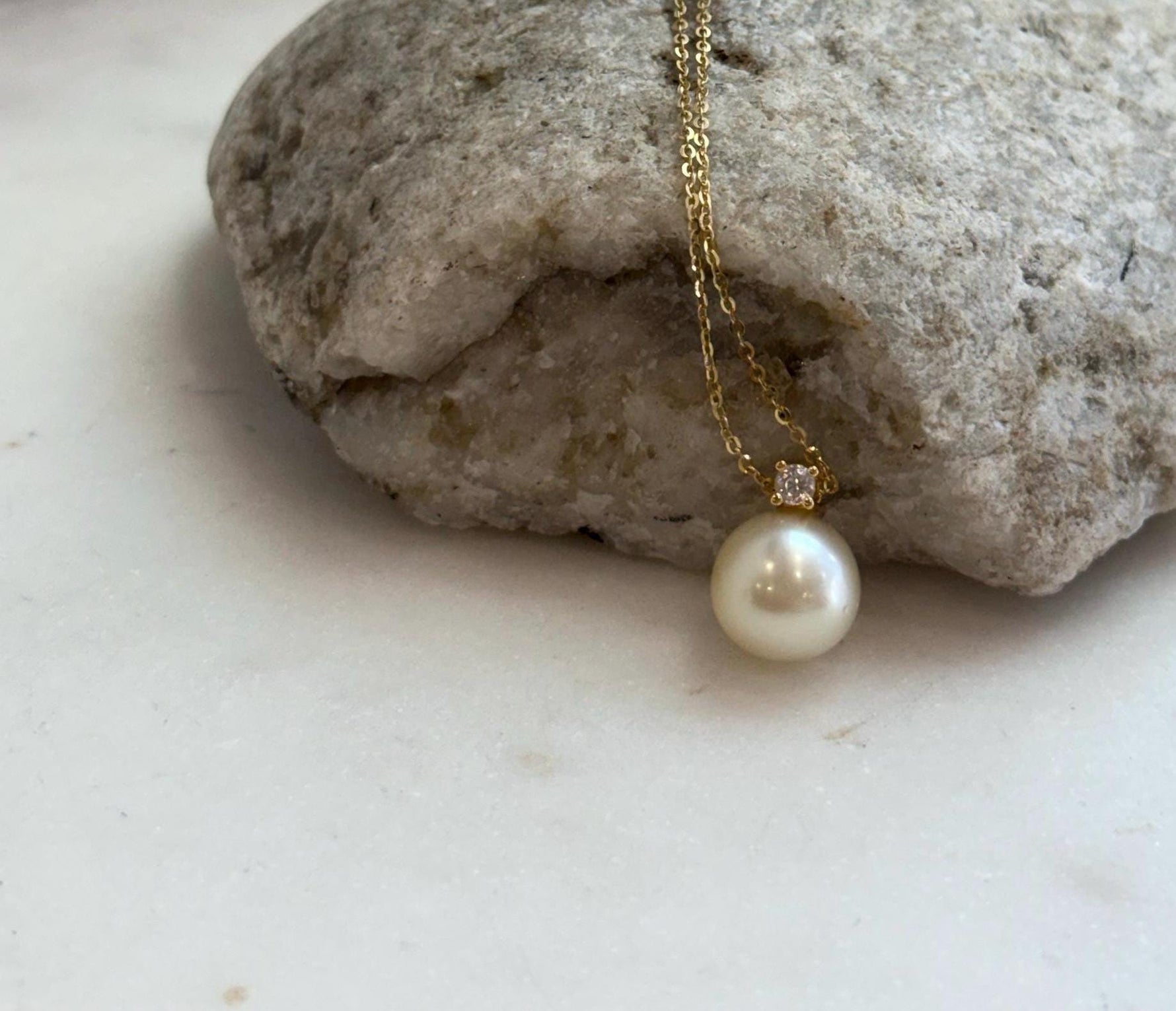 Elly’s 10.8mm South Sea Golden Ocean Pearl Pendant: Extreme luster, 1.4cm high, S925 Silver Vintage pendant. high quality golden ocean pearl pendant for her