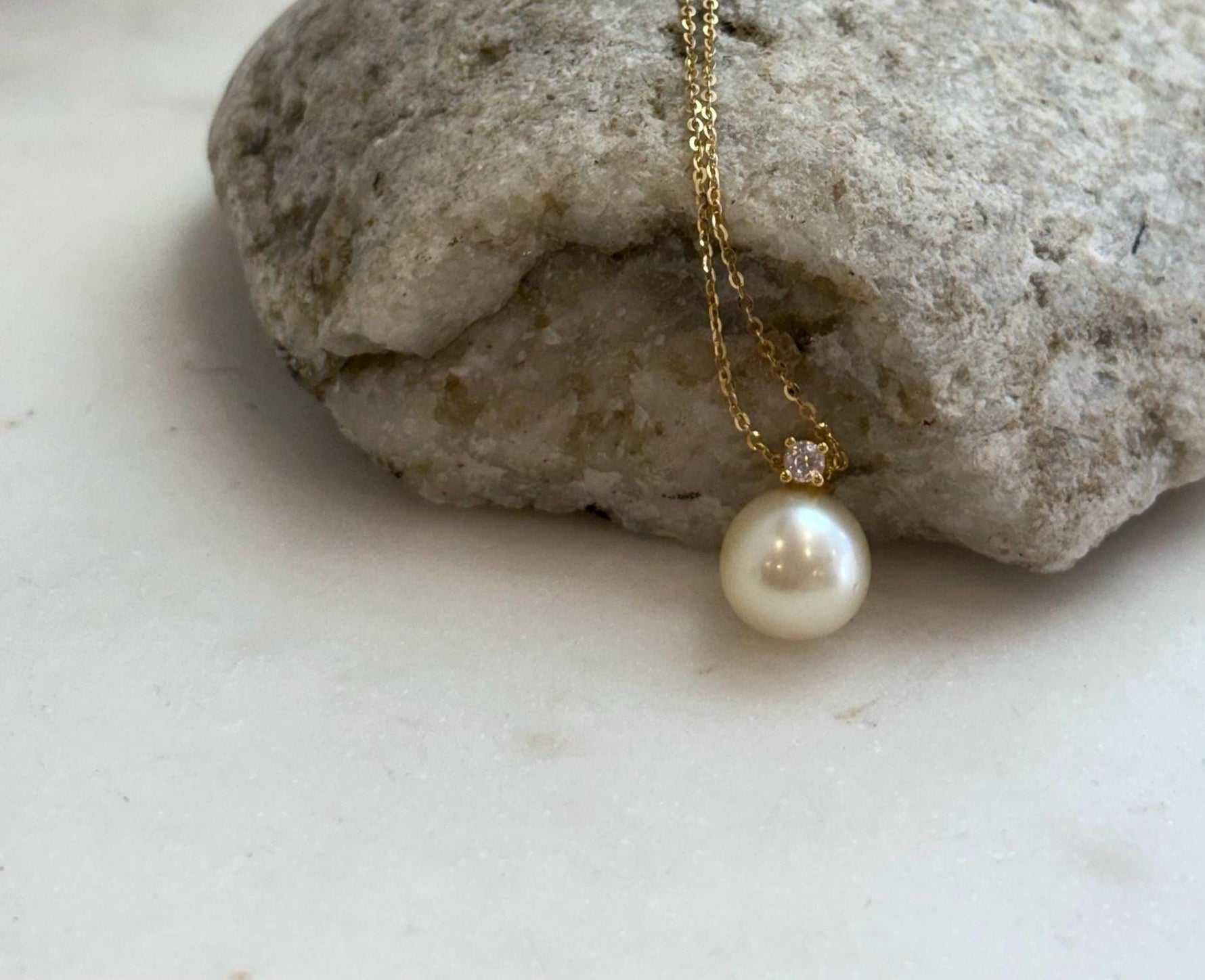 Elly’s 10.8mm South Sea Golden Ocean Pearl Pendant: Extreme luster, 1.4cm high, S925 Silver Vintage pendant. high quality golden ocean pearl pendant for her