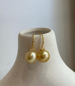 south sea golden quality earrings hooks for her birthday