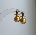 south sea deep tea golden ocean pearls cool fancy earrings for her birthday