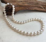 high quality white Edison pearls  necklace strand