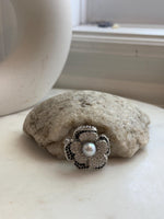 Elly’s Akoya Ocean Pearl Genius Leather Strap Bracelet brooch 2in1: 8.6mm, extreme luster mirrored, for 5.7”- 7.3” wrist