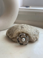 Elly’s Akoya Ocean Pearl Genius Leather Strap Bracelet brooch 2in1: 8.6mm, extreme luster mirrored, for 5.7”- 7.3” wrist