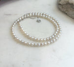 Genuine freshwater pearl necklace 17.9 inch