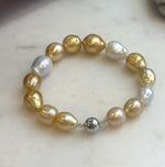 High-luster South Sea pearl jewelry gift.