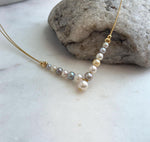 Luxury genuine pearl necklace perfect for weddings and special occasions.