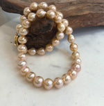 Mirror luster Edison pearl close up
