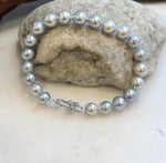Genuine Japanese Akoya pearl jewelry presented in an elegant gift box.