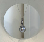 Extreme luster Tahitian platinum ocean pearl jewelry