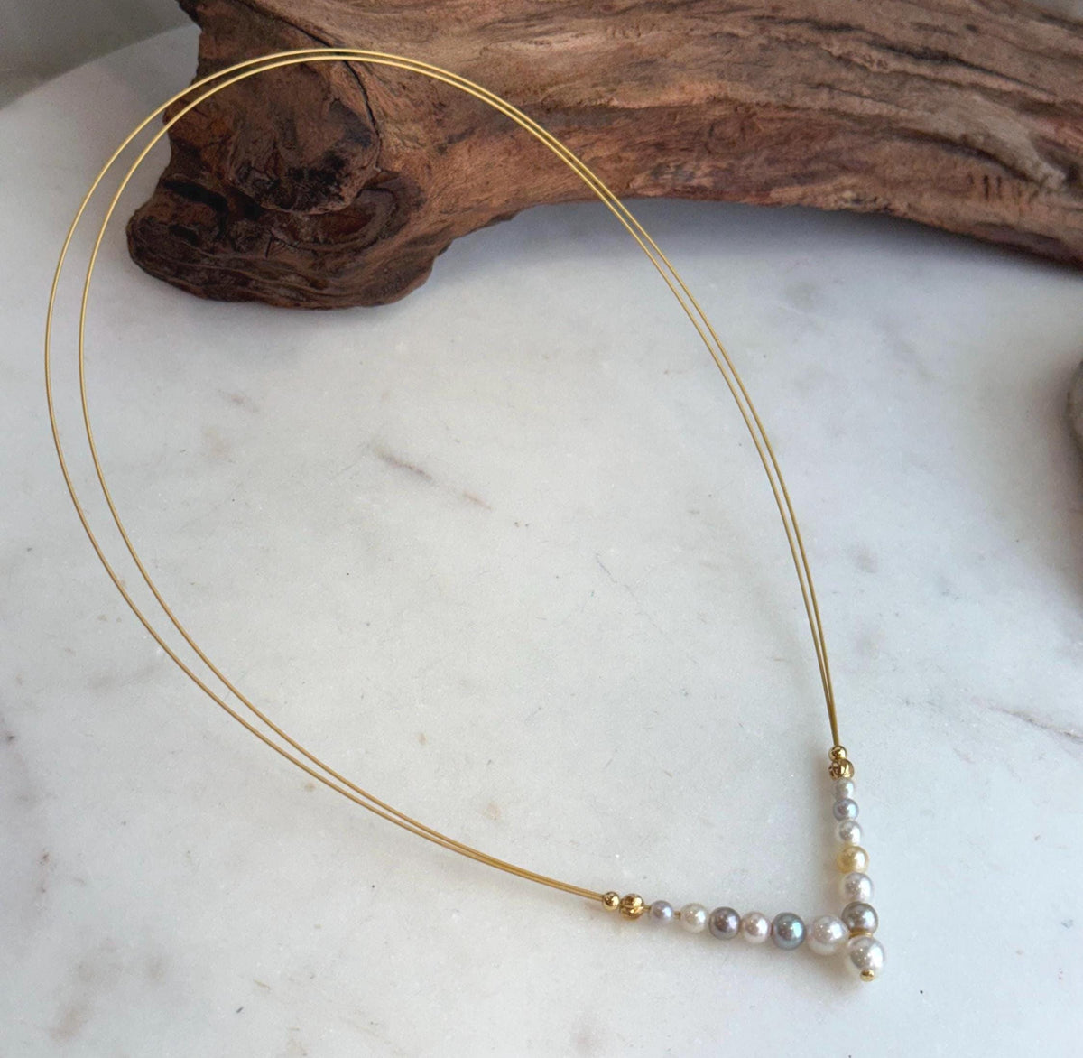 Classic saltwater pearl strand gift for women in premium quality.