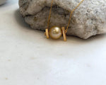 Luxury genuine pearl necklace gift for anniversary, birthday, or wedding
