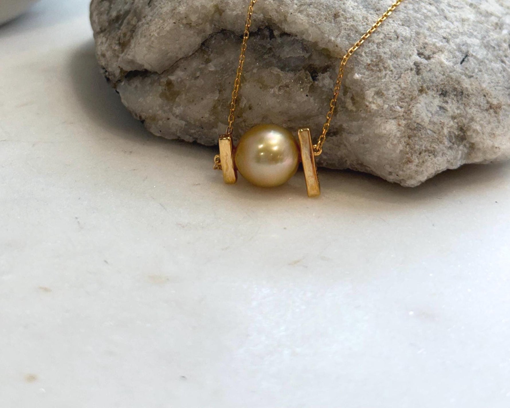 Luxury genuine pearl necklace gift for anniversary, birthday, or wedding