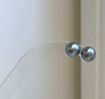 Elegant Tahitian pearl studs for everyday luxury wear