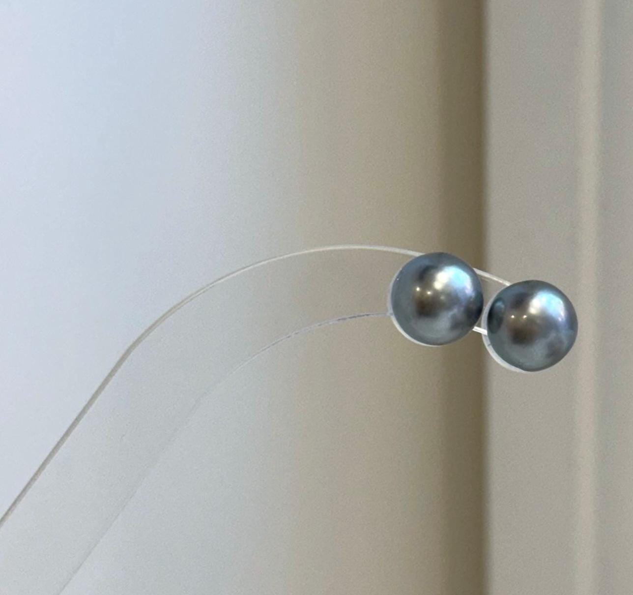 Elegant Tahitian pearl studs for everyday luxury wear