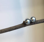 Genuine ocean pearl earrings handcrafted with sterling silver posts