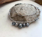 Mirror luster 9.7–12.3mm saltwater pearl jewelry