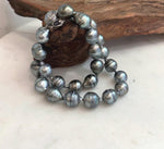 11–13.5mm Tahitian pearl necklace with extreme mirror luster