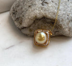 Large 12.8mm genuine South Sea pearl pendant