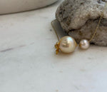 2. 4–13.9mm large genuine saltwater pearl pendant with mirror luster