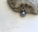 Mirror luster Tahitian ocean pearl pendant in S925 sterling silver