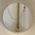 Genuine Tahitian saltwater black pearl pendant with extreme mirror-like luster