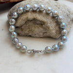 Japanese Akoya pearl jewelry with an S925 sterling silver closure.
