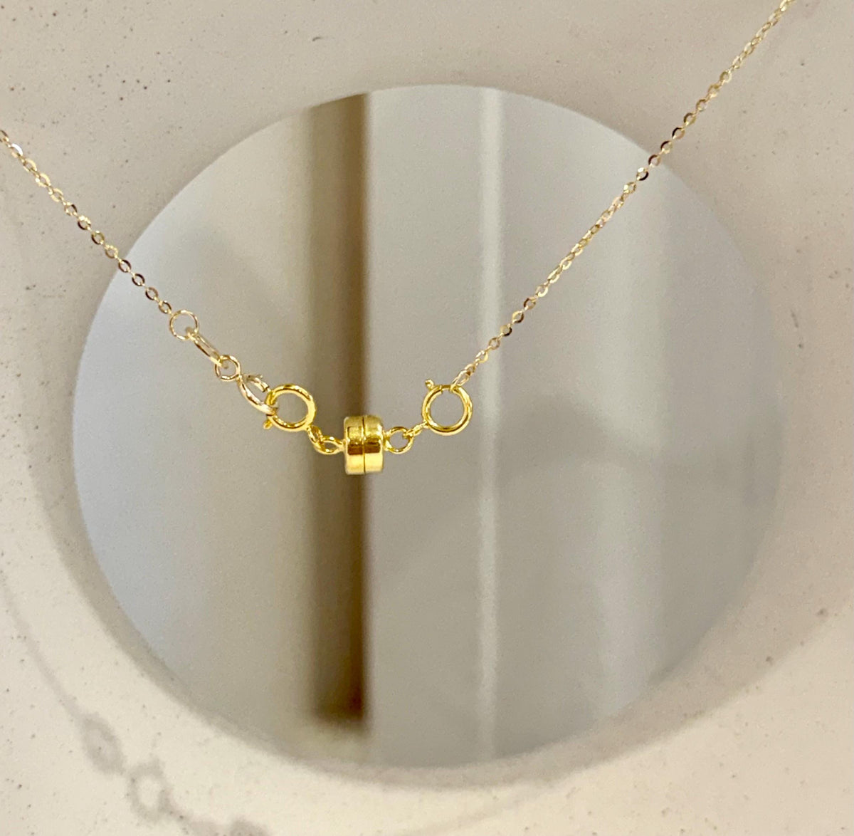 Elly’s 11.6mm Golden Iridescent South Sea Pearl Drop Pendant | Genuine Saltwater Pearl | Mirror Luster | S925 Sterling Silver | 2.1cm