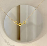 Elly’s 12.7mm South Sea Deep Tea Gold Pearl Pendant | Genuine Saltwater Pearl | Mirror Luster | S925 Sterling Silver | 2.3cm