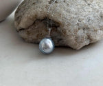 S925 sterling silver pendant featuring a lustrous Australian South Sea pearl.