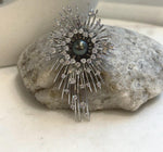 Convertible Tahitian pearl jewelry designed as both a brooch and pendant