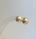 Lustrous Edison pearl earrings with S925 sterling silver settings
