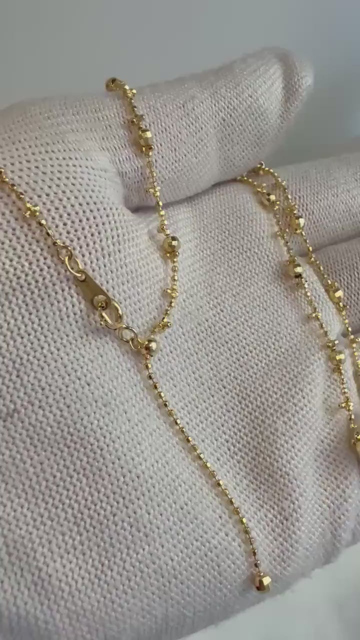 Elly’s 11.9mm White Edison Pearl Necklace: Strong luster round pearl, to 17.9”, S925 silver Necklace set.
